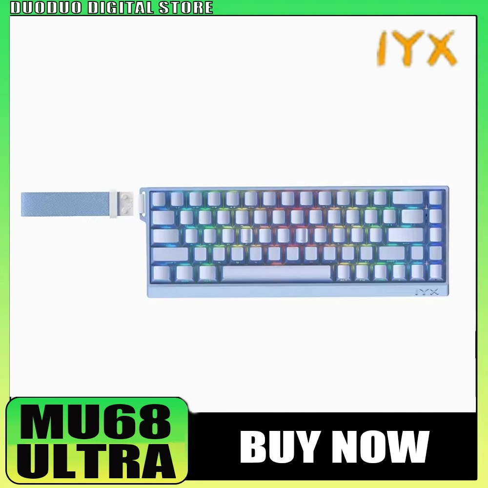 Новая IYX MU68 Ultra 8K клавиатура с магнитным переключателем из алюминиевого сплава, быстрый триггер с низкой задержкой, игровая клавиатура, геймер, вароллинт, подарки
Новая IYX MU68 Ultra 8K клавиатура с магнитным переключателем из алюминиевого сплава, быстрый триггер с низкой задержкой, игровая клавиатура, геймер, вароллинт, подарки