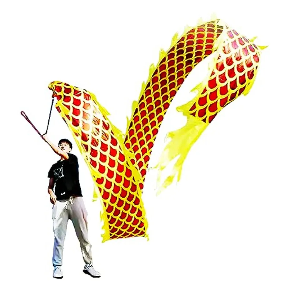 3D Poi with 340g Weighted Ball and 1.1 Meters Swing Rope - Silk Flowy Shaking and Flinging Chinese Ribbon Streamer + Travel Bag
3D Poi with 340g Weighted Ball and 1.1 Meters Swing Rope - Silk Flowy Shaking and Flinging Chinese Ribbon Streamer + Travel Bag