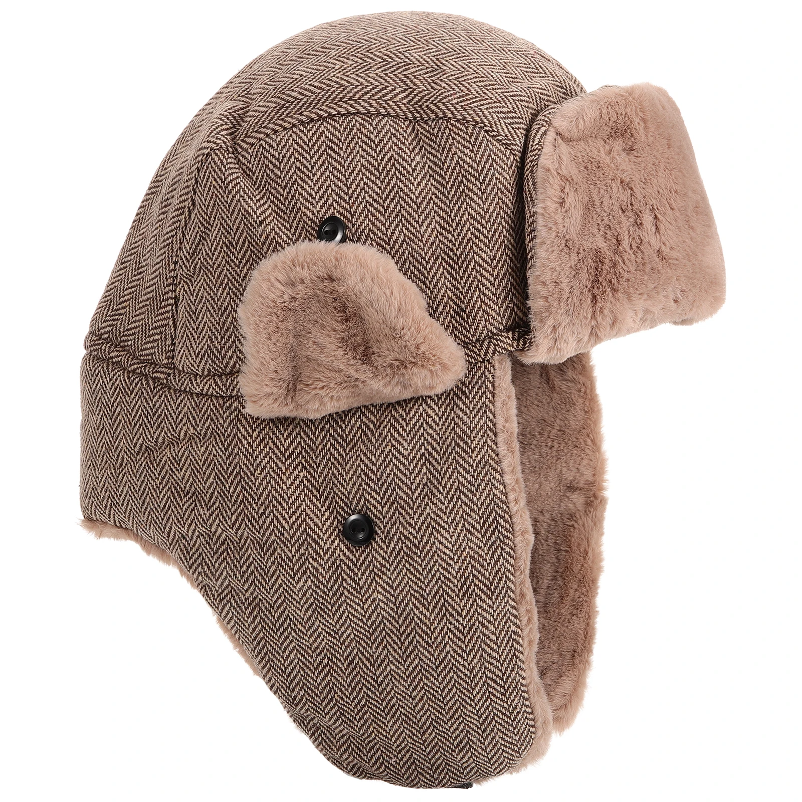 Winter Hats Warm Portable Thickened Riding Hat Coffee Color Size 56-60cm Vintage Cap Windproof Headgear Suitable Ski 
Winter Hats Warm Portable Thickened Riding Hat Coffee Color Size 56-60cm Vintage Cap Windproof Headgear Suitable Ski