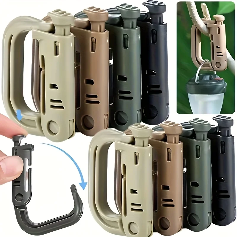 Outdoor Tactical Retractable Buckle, Multifunctional Keychain Camping High Rebound - Anti-Theft Multifunctional Clip.
Outdoor Tactical Retractable Buckle, Multifunctional Keychain Camping High Rebound - Anti-Theft Multifunctional Clip.