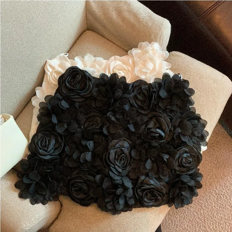 Autumn/Winter Retro Rose Flower Skirts Y2k High Wasit Skirt for Women Fashion All-match Black Faldas Mujer Moda 2025
Autumn/Winter Retro Rose Flower Skirts Y2k High Wasit Skirt for Women Fashion All-match Black Faldas Mujer Moda 2025