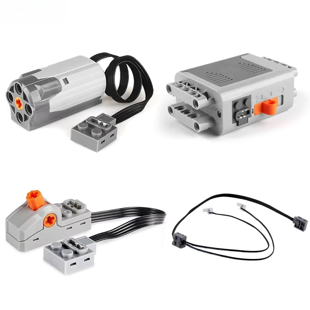 Технический комплект MOC Building Blocks M Motor 8883 AA Battery Box 8881 LED Light Link Line 8870 Переключатель тока 8869 для детей и взрослых
Технический комплект MOC Building Blocks M Motor 8883 AA Battery Box 8881 LED Light Link Line 8870 Переключатель тока 8869 для детей и взрослых