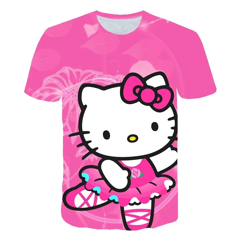 Fashion Hello Kitty Partten Summer Kids T Shirts Clothing Casual Boy Girl Street Hip Hop Clothes Trendy Round Neck Children Tees
Fashion Hello Kitty Partten Summer Kids T Shirts Clothing Casual Boy Girl Street Hip Hop Clothes Trendy Round Neck Children Tees