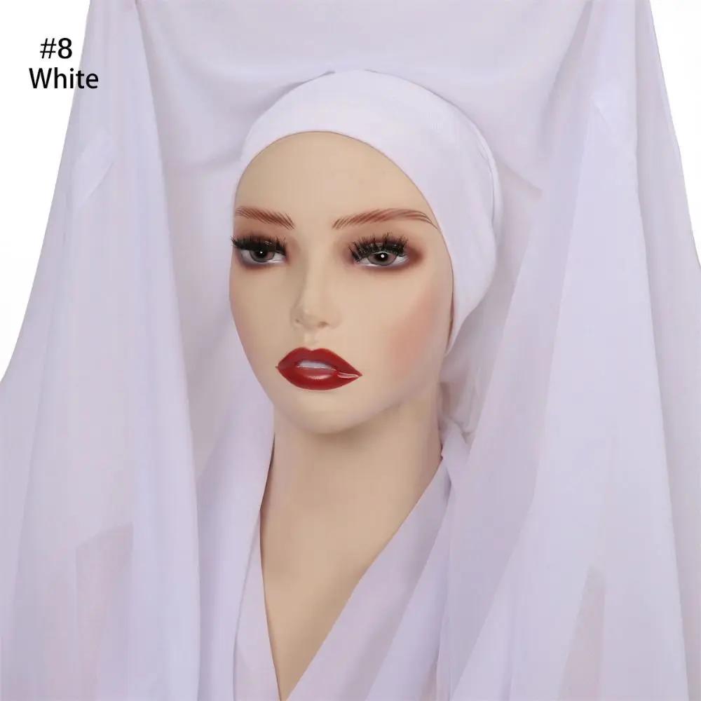 2in1 Instant Chiffon Hijab Scarf Bulit-In Magnets with Undercap Muslim Long Headscarf Easy To Wear Comfortable
2in1 Instant Chiffon Hijab Scarf Bulit-In Magnets with Undercap Muslim Long Headscarf Easy To Wear Comfortable