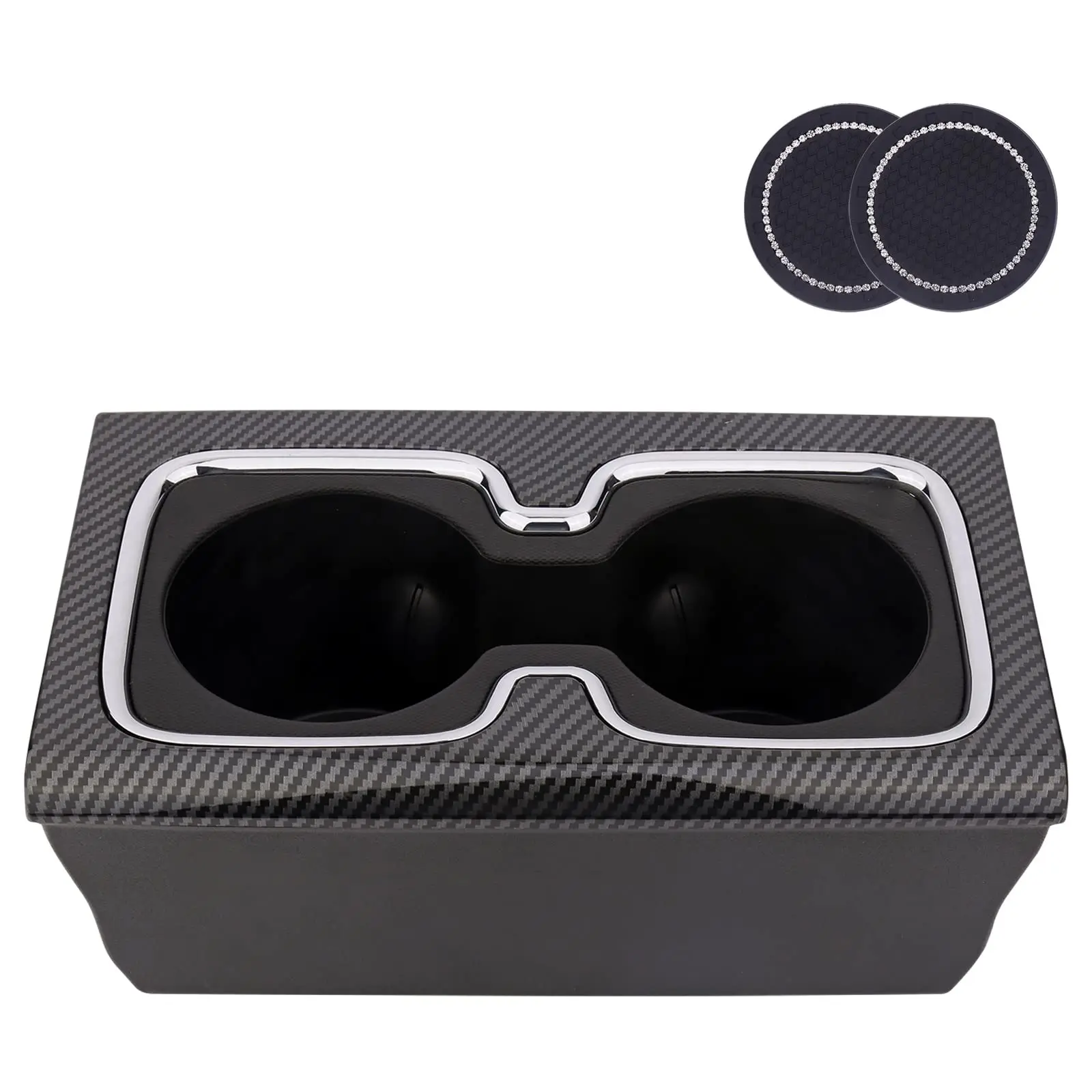 Carbon Fiber Center Console Cup Holder For Chevy Silverado GMC Sierra 2014-2016
Carbon Fiber Center Console Cup Holder For Chevy Silverado GMC Sierra 2014-2016