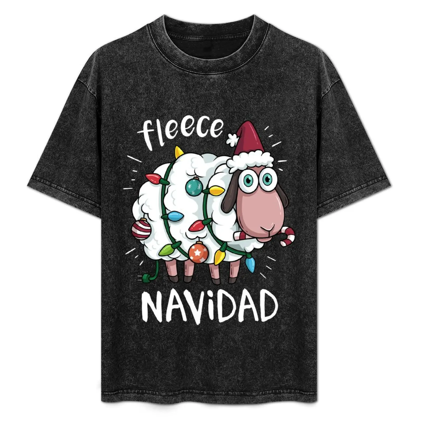 Feliz Navidad Sheep Fleece Funny Christmas Lights T-Shirt Street Fashion Casual Tee Shirt
Feliz Navidad Sheep Fleece Funny Christmas Lights T-Shirt Street Fashion Casual Tee Shirt
