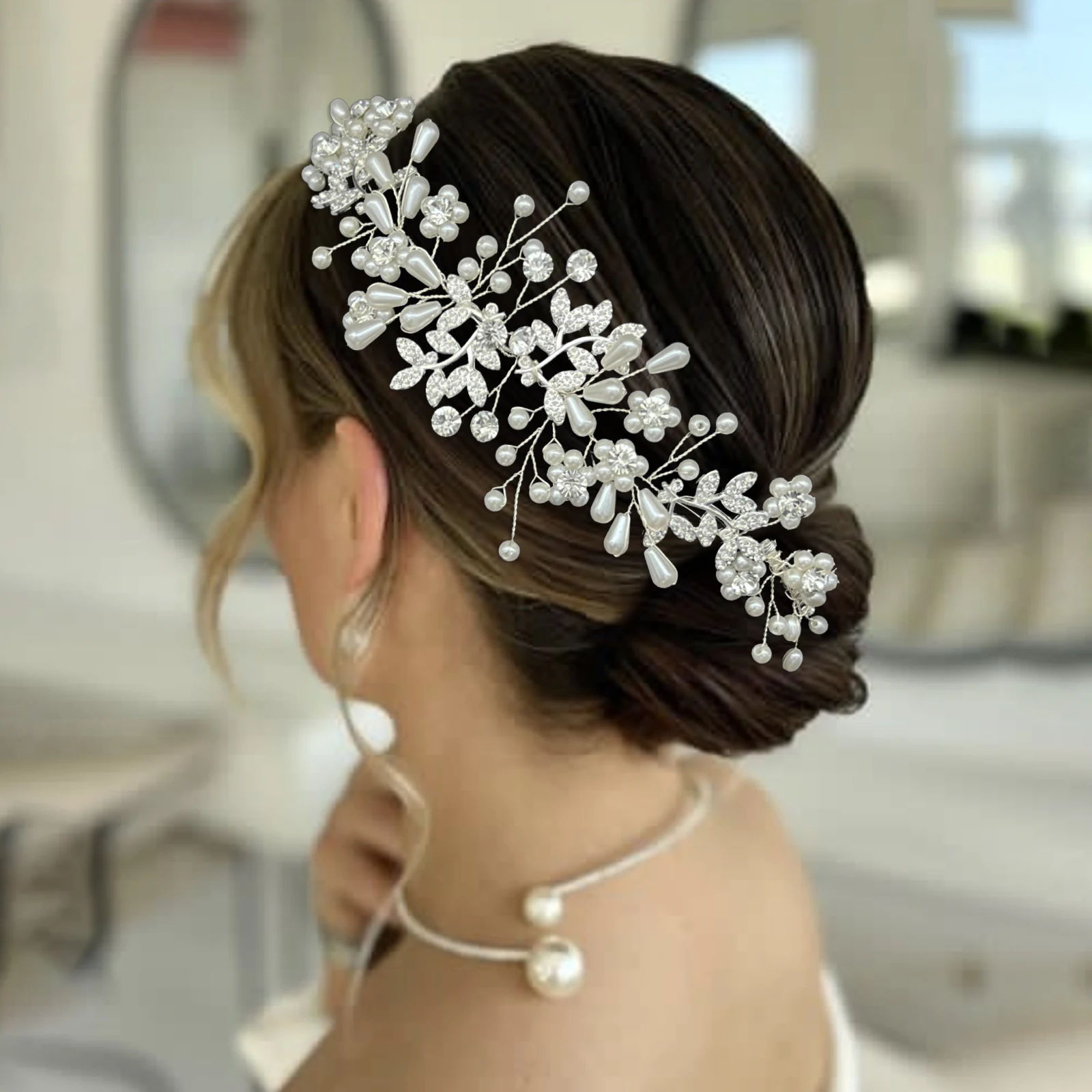 DZ225 Luxury Crystal Wedding Hair Accessories Alloy Leaves Bridal Comb Women Jewelry Fashion Headpiece Silver Party Tiara
DZ225 Luxury Crystal Wedding Hair Accessories Alloy Leaves Bridal Comb Women Jewelry Fashion Headpiece Silver Party Tiara