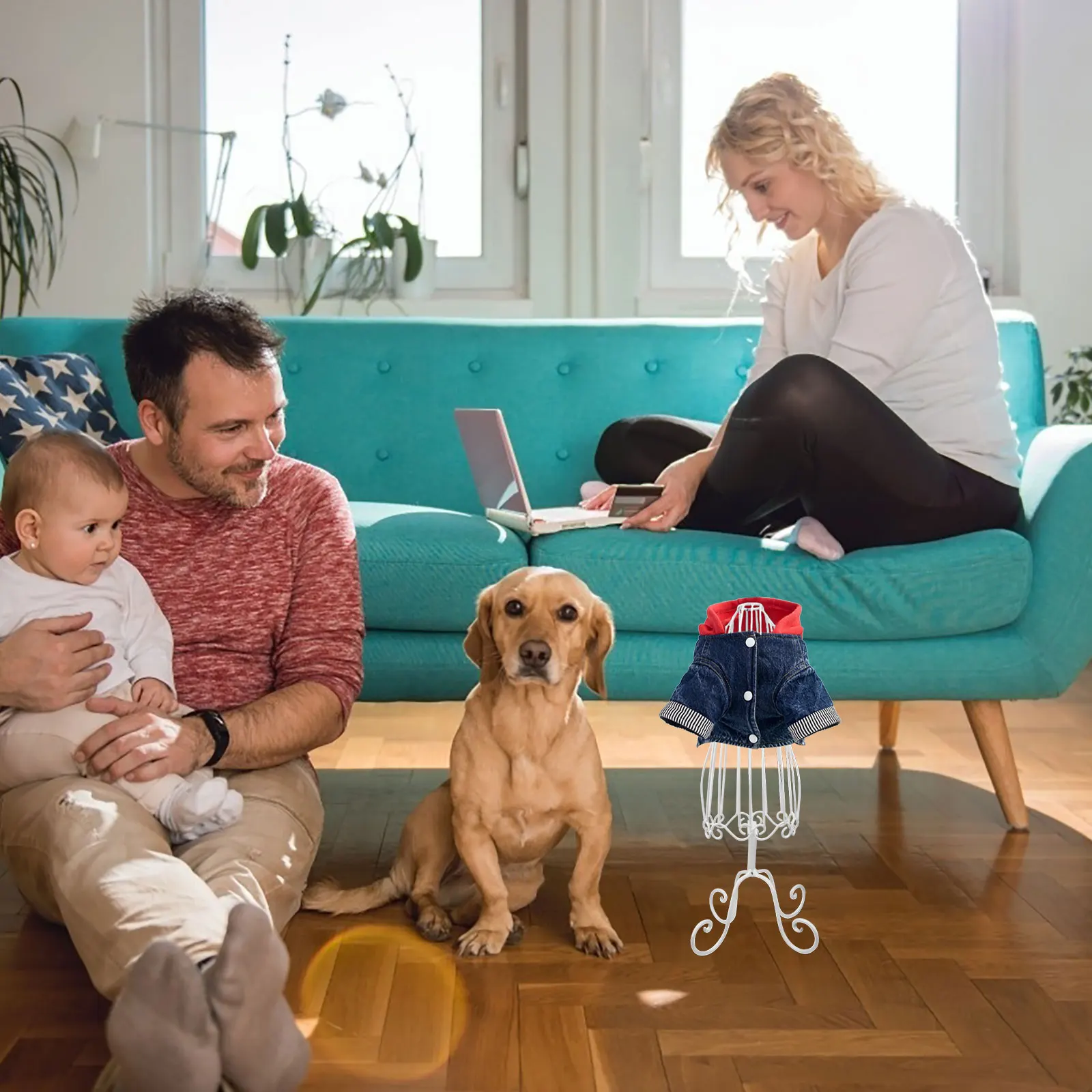 Pet Clothing Display Rack Compact Cat Coat Holder Durable Iron Stand For Dog Puppy Clothes Mannequin Lightweight Accessory
Pet Clothing Display Rack Compact Cat Coat Holder Durable Iron Stand For Dog Puppy Clothes Mannequin Lightweight Accessory