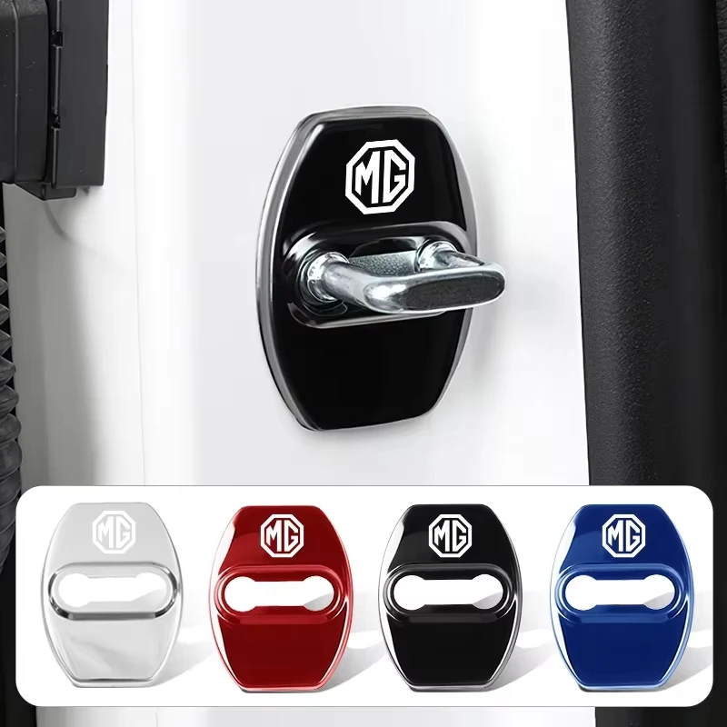 Stainless Steel Car Door Lock Cover Protector Cap 4Pcs Auto Latch Accessories For MG ZS MG4 EV MG5 MG HS MG3 MG6
Stainless Steel Car Door Lock Cover Protector Cap 4Pcs Auto Latch Accessories For MG ZS MG4 EV MG5 MG HS MG3 MG6