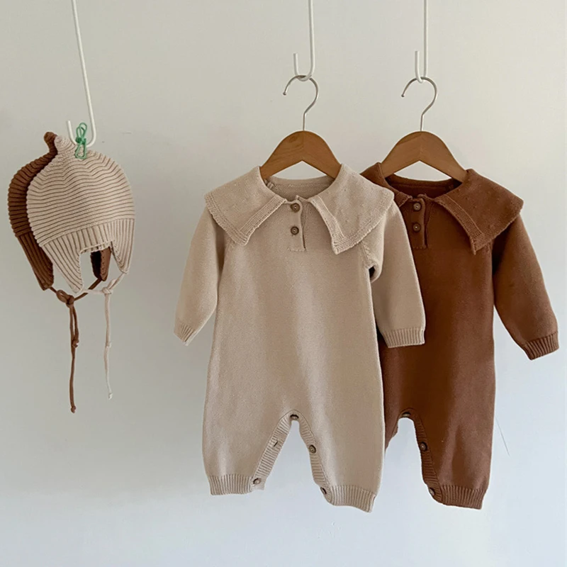 Autumn Baby Rompers Caps Clothes Sets Newborn Girl Boy Knitted Jumpsuits Outfits Winter Long Sleeve Toddler Infant Overalls 2Pcs
Autumn Baby Rompers Caps Clothes Sets Newborn Girl Boy Knitted Jumpsuits Outfits Winter Long Sleeve Toddler Infant Overalls 2Pcs