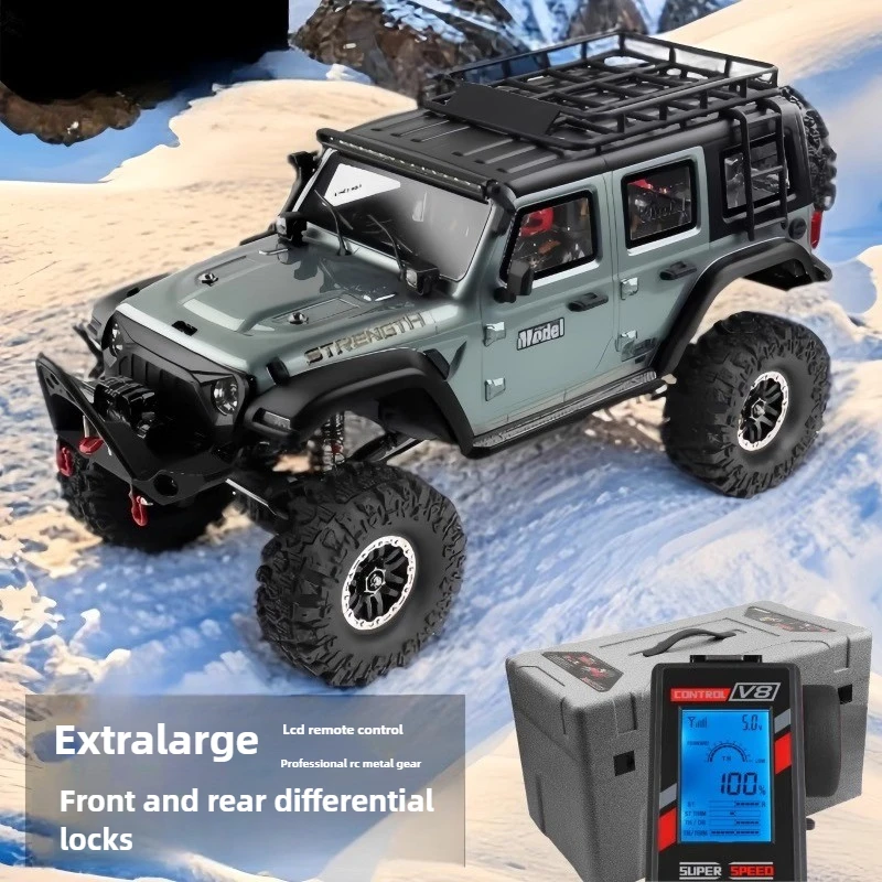 104006 WLtoys 1/10 RC Remote Control Climbing Car 2.4GHz 4WD with Differential Lock RTR Electric Off-road Vehicle Model Toy
104006 WLtoys 1/10 RC Remote Control Climbing Car 2.4GHz 4WD with Differential Lock RTR Electric Off-road Vehicle Model Toy