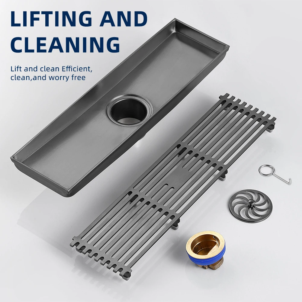 Floor Drain with Slope,304 Stainless Steel Shower Drains,Anti-Odor Bathroom Drain with Copper Core,Bathroom Drainage
Floor Drain with Slope,304 Stainless Steel Shower Drains,Anti-Odor Bathroom Drain with Copper Core,Bathroom Drainage