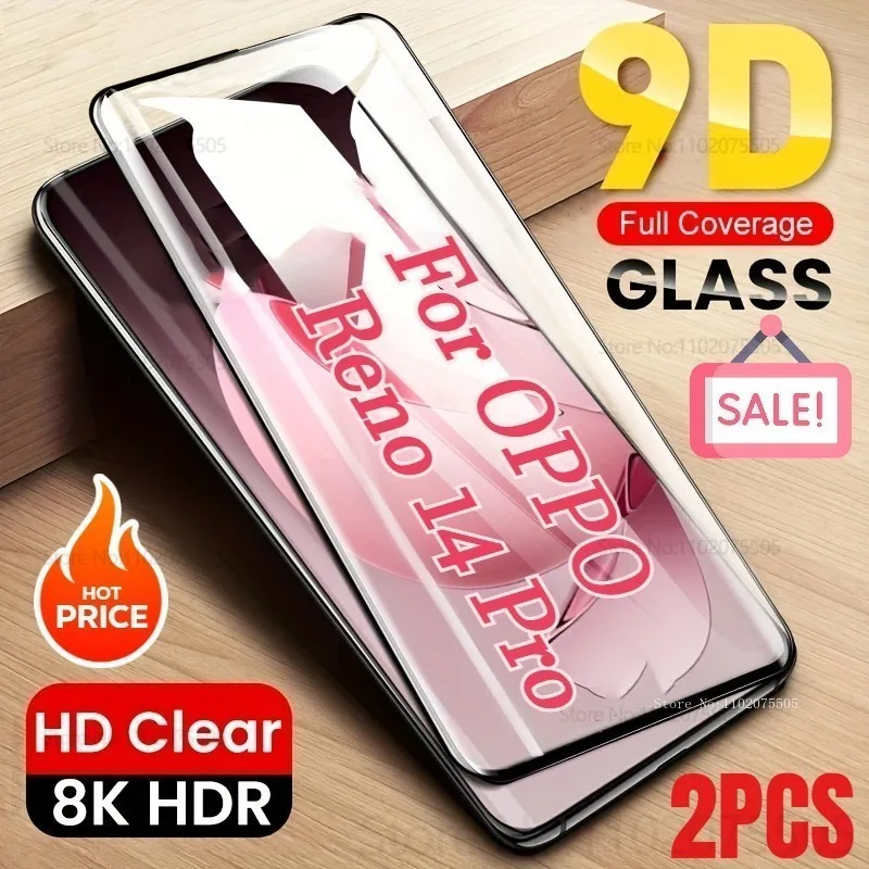 2Pcs HD Premium Quality Tempered Glass Protector for OPPO Reno 12/13/14 Pro 12F 9 10 Pro+ 8T Scratch Resistant,Phone Accessories
2Pcs HD Premium Quality Tempered Glass Protector for OPPO Reno 12/13/14 Pro 12F 9 10 Pro+ 8T Scratch Resistant,Phone Accessories