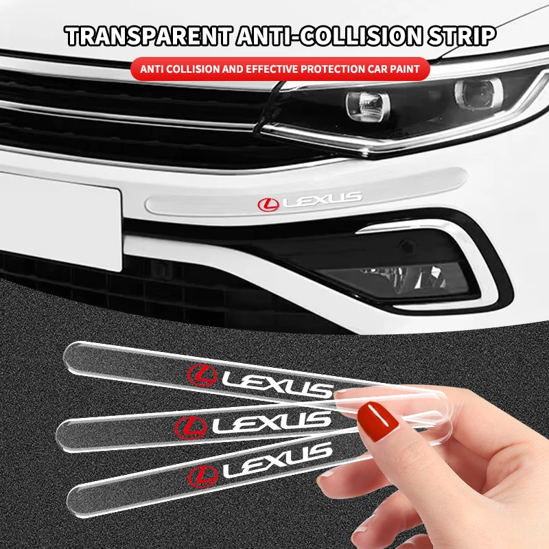 Car Sticker Transparent Anti-collision Strips Silicone Car Door Scratch Protection Sticker For Lexus RX330 IS250 ES300h UX GX470
Car Sticker Transparent Anti-collision Strips Silicone Car Door Scratch Protection Sticker For Lexus RX330 IS250 ES300h UX GX470