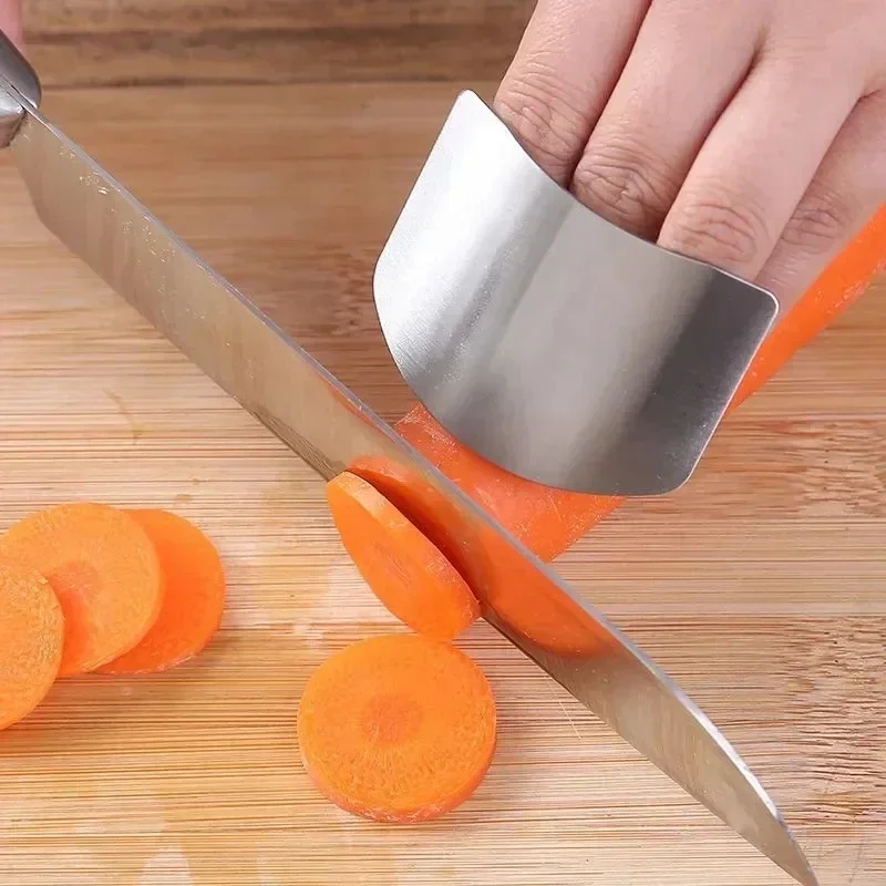 2PCS Stainless Steel Finger Protector Anti-cut Finger Guard Safe Vegetable Cutting Hand Protecter Kitchen Gadgets Accessories
2PCS Stainless Steel Finger Protector Anti-cut Finger Guard Safe Vegetable Cutting Hand Protecter Kitchen Gadgets Accessories
