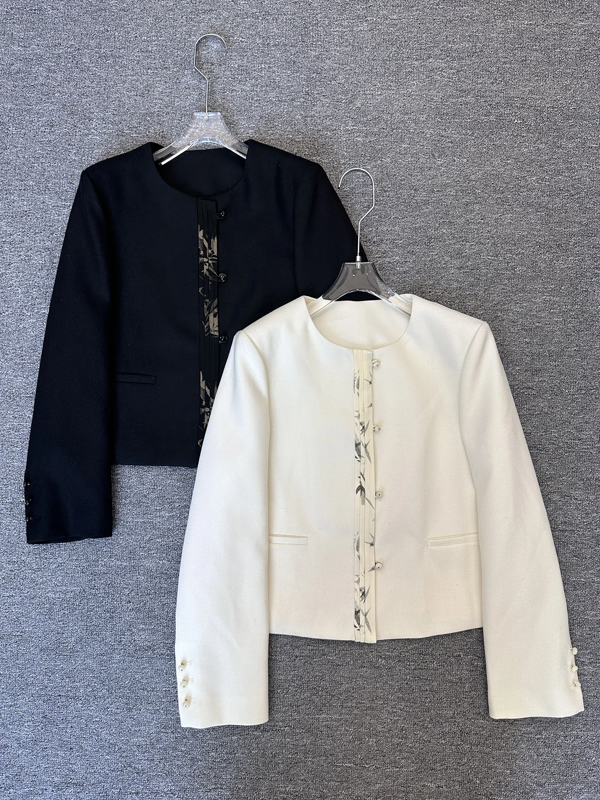 Fashionable Slimming Single-Button round Neck Suit Jacket Women's Stylish Versatile Autumn Trendy Polyester Fiber Commute Style
Fashionable Slimming Single-Button round Neck Suit Jacket Women's Stylish Versatile Autumn Trendy Polyester Fiber Commute Style