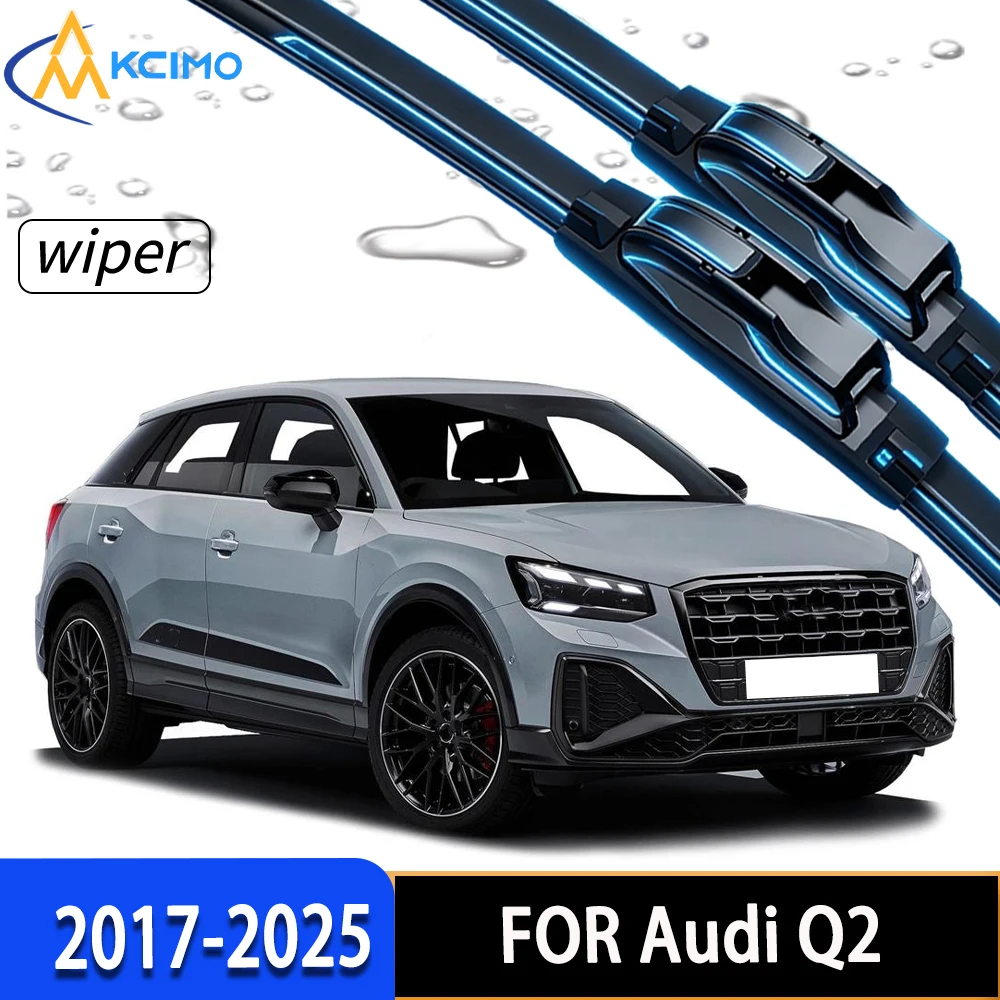 Premium Front Windshield Wiper Blades with Durable Rubber, for Audi Q2 2017-2025 Providing Stable All-Weather Performance
Premium Front Windshield Wiper Blades with Durable Rubber, for Audi Q2 2017-2025 Providing Stable All-Weather Performance