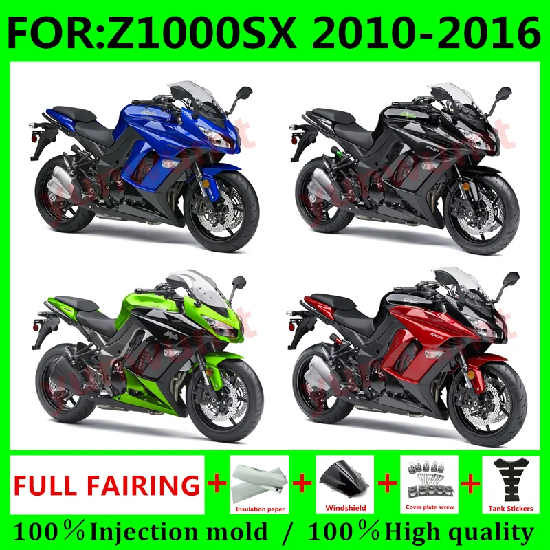 Новый комплект обтекателей для мотоцикла ABS подходит для Z1000SX Z1000 SX NINJA1000 2010 2011 2012 2013 2014 2015 2016 полный обтекатель
Новый комплект обтекателей для мотоцикла ABS подходит для Z1000SX Z1000 SX NINJA1000 2010 2011 2012 2013 2014 2015 2016 полный обтекатель