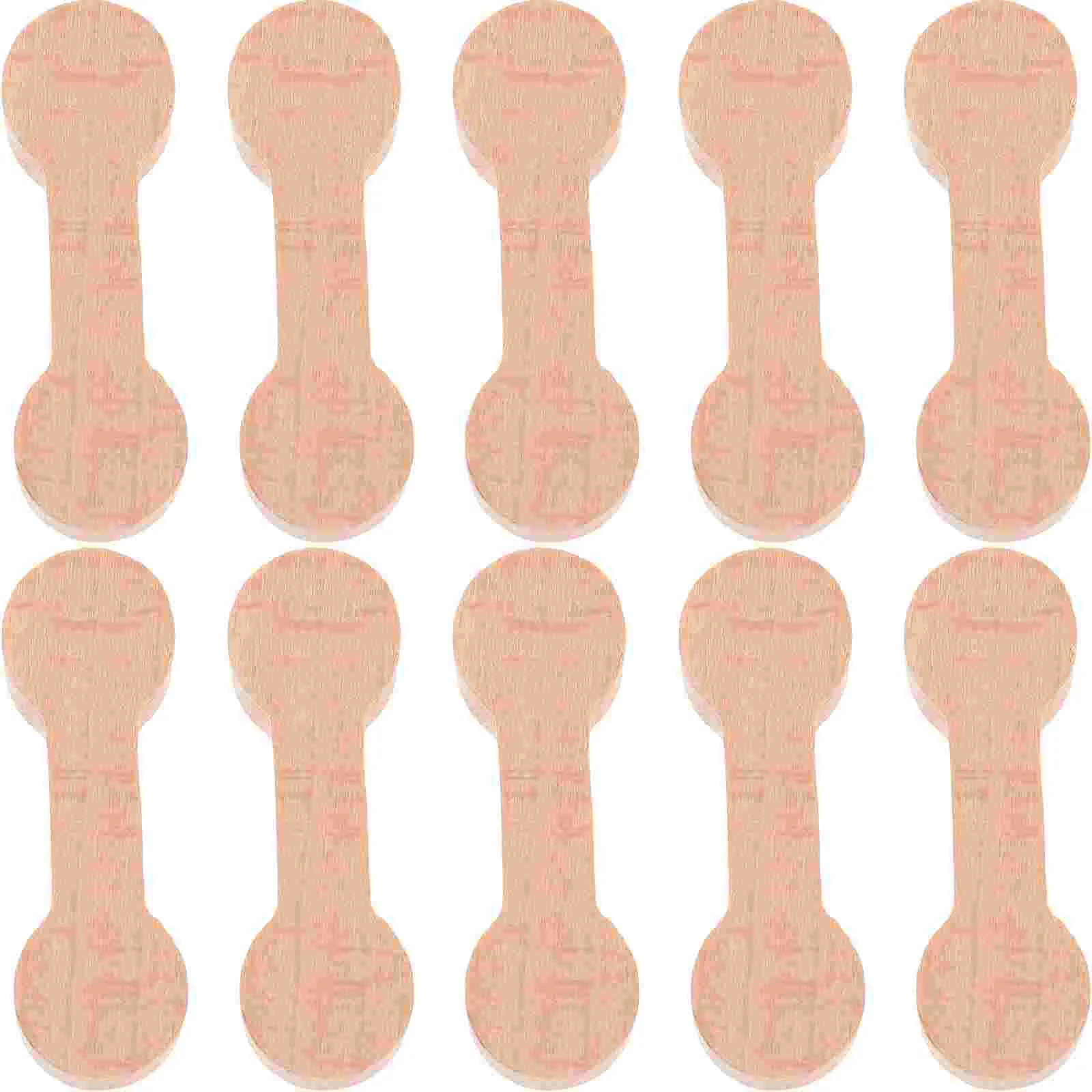 10 Pcs Train Track Accessories Wooden Connector Simple Railway Model Child Simulation
10 Pcs Train Track Accessories Wooden Connector Simple Railway Model Child Simulation