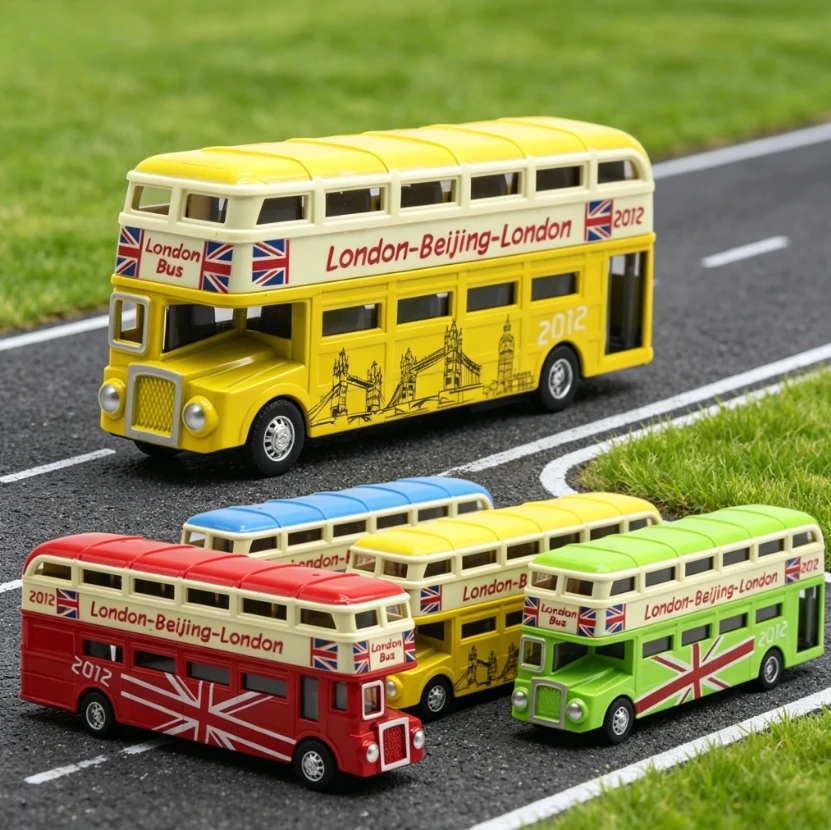 1: 90 London Double Decker Bus Alloy Model Open Door Sound and Light Bus Model Hot Selling Toy
1: 90 London Double Decker Bus Alloy Model Open Door Sound and Light Bus Model Hot Selling Toy