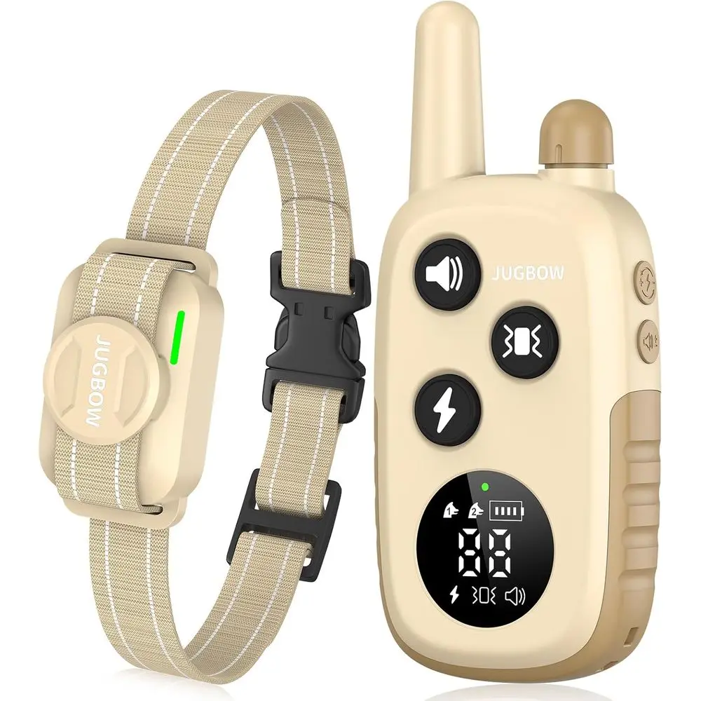 Dog Training Collar - Rechargeable Waterproof IPX8 E Collar with Vibration and Safe Static for Large, Medium, Small Dogs
Dog Training Collar - Rechargeable Waterproof IPX8 E Collar with Vibration and Safe Static for Large, Medium, Small Dogs