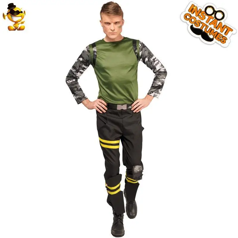 Хэллоуин солдат спецназа костюм для ролевых игр мужской большой размер полевой наряд для пар КТВ официальная одежда из искусственного материала
Хэллоуин солдат спецназа костюм для ролевых игр мужской большой размер полевой наряд для пар КТВ официальная одежда из искусственного материала