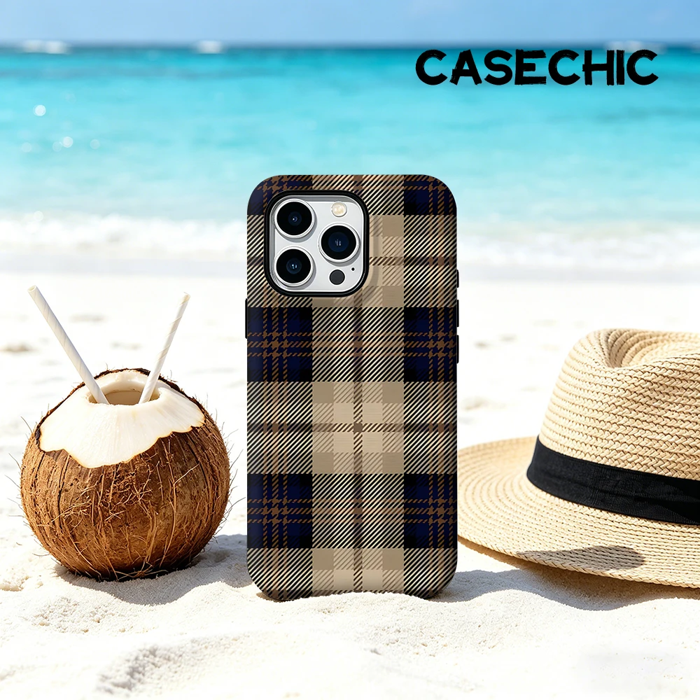CaseChic case Matte Bumper For Magsafe Case For iPhone 17 16 15 14 Plus 13 Pro Max Shockproof Hard PC Classic Plaid Cover
CaseChic case Matte Bumper For Magsafe Case For iPhone 17 16 15 14 Plus 13 Pro Max Shockproof Hard PC Classic Plaid Cover