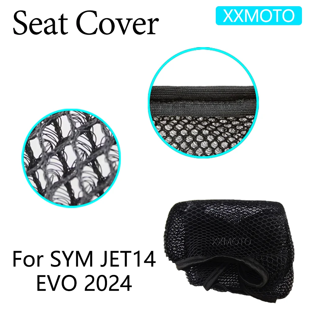 For SYM JET14 JET 14 EVO 2024 Motorcycle Seat Cover Heat Insulation Mesh Breathable Non-Slip Fabric Saddle Protection Seat Cover
For SYM JET14 JET 14 EVO 2024 Motorcycle Seat Cover Heat Insulation Mesh Breathable Non-Slip Fabric Saddle Protection Seat Cover