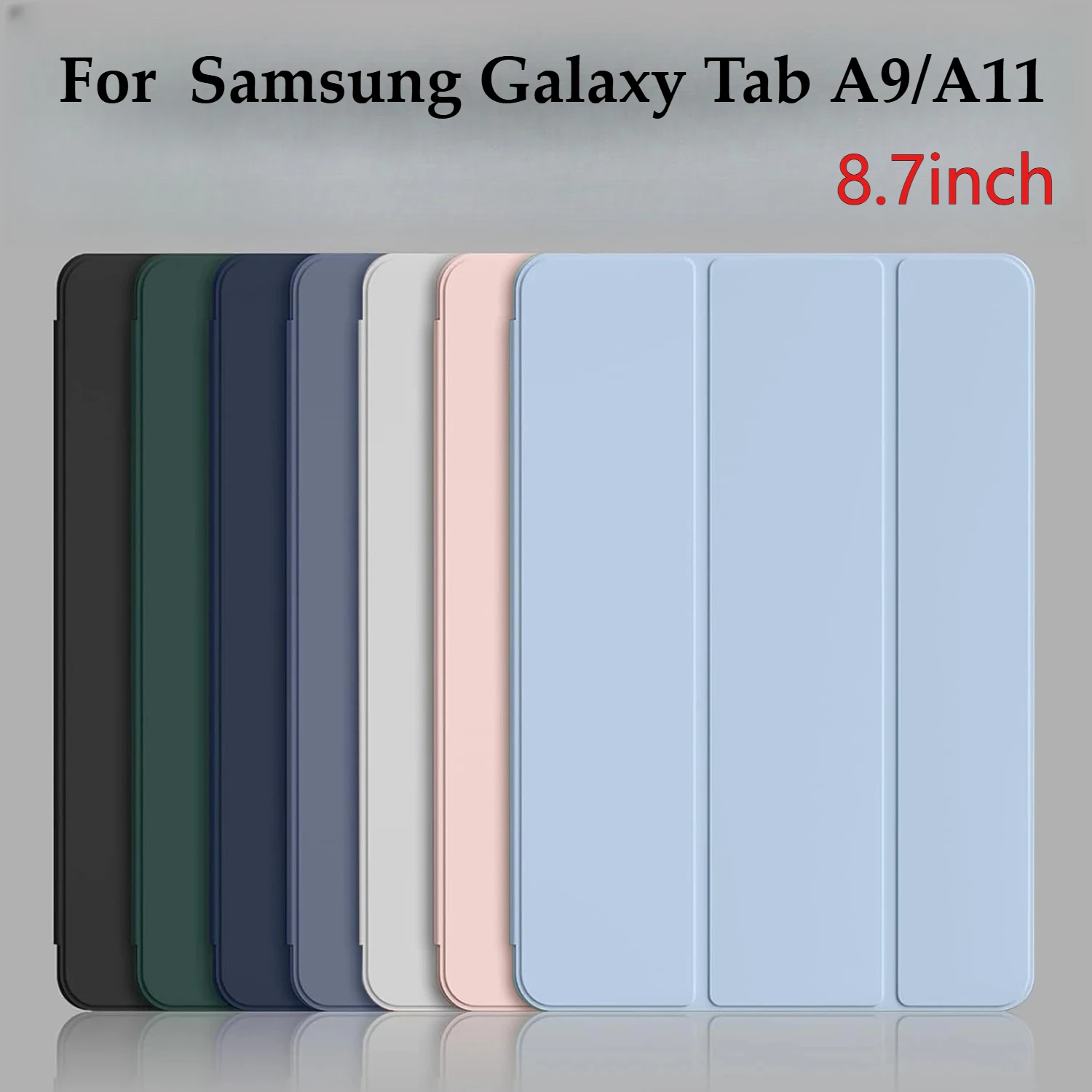 For Samsung Galaxy Tab A9 2023 8.7'' SM-X110 SM-X115 A11 Case Tri-fold Flip Magnetic Stand PU Leather Protective Cover
For Samsung Galaxy Tab A9 2023 8.7'' SM-X110 SM-X115 A11 Case Tri-fold Flip Magnetic Stand PU Leather Protective Cover