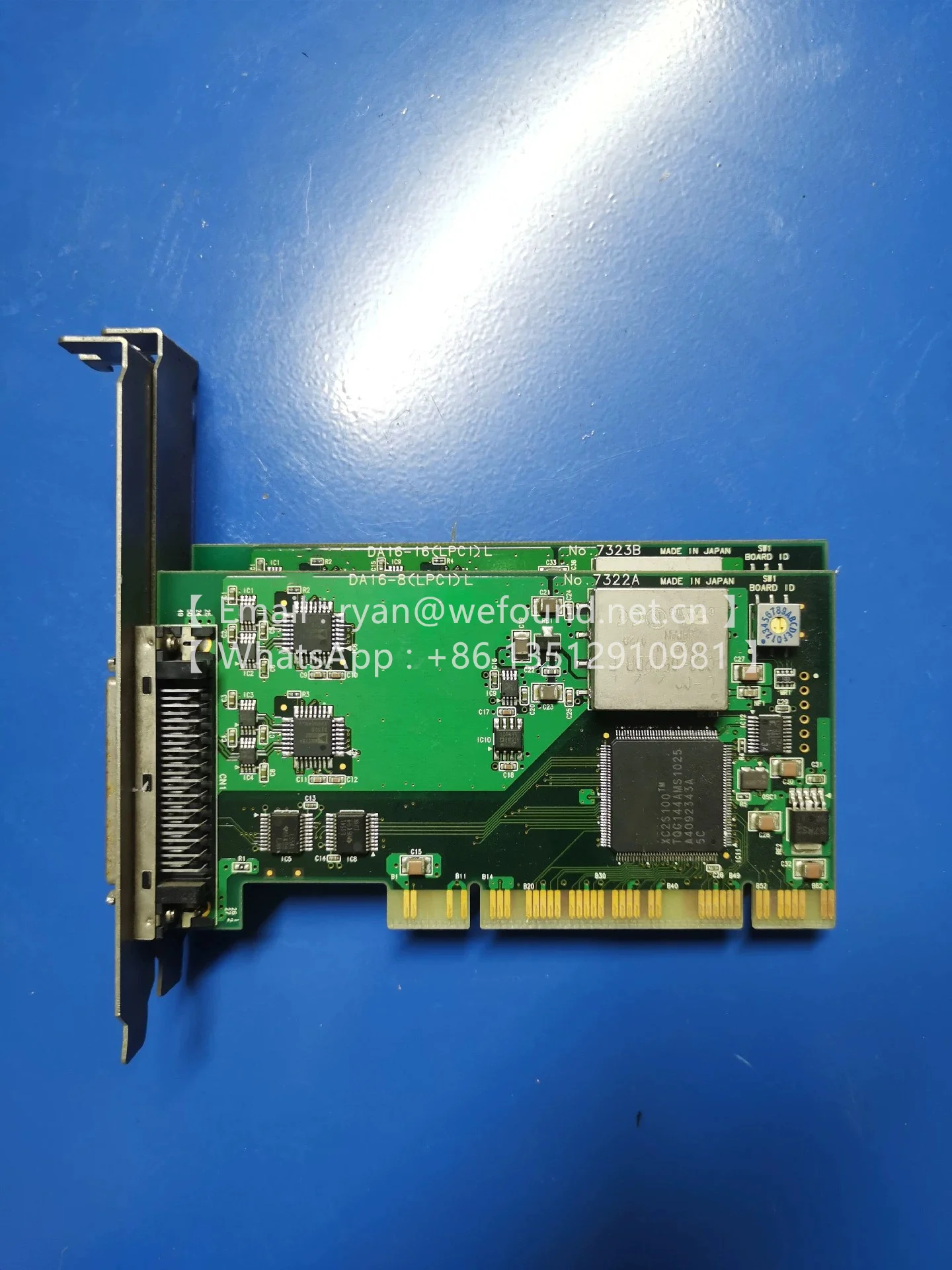 DA16-16(LPCI)L No7323B DA16-8(LPCI)L No7322A DA16-4(LPCI)L No.7244B DAQ и карта управления
DA16-16(LPCI)L No7323B DA16-8(LPCI)L No7322A DA16-4(LPCI)L No.7244B DAQ и карта управления