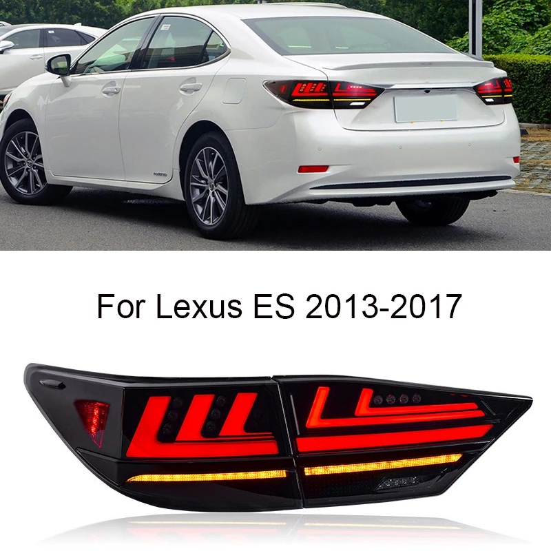 Taillight Assembly For Lexus ES 2013-2017 ES200 250 300h 350 (XV60) LED Sequential Turn Signal LED Brake Light LED Reverse Light
Taillight Assembly For Lexus ES 2013-2017 ES200 250 300h 350 (XV60) LED Sequential Turn Signal LED Brake Light LED Reverse Light
