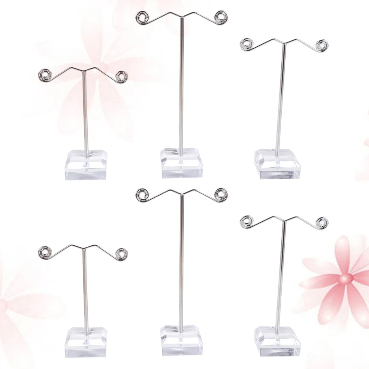 6 pcs Acrylic Jewelry Display St T Shape Earring Display White Earrings St Child Earrings ganizer Bracelet Storage
6 pcs Acrylic Jewelry Display St T Shape Earring Display White Earrings St Child Earrings ganizer Bracelet Storage