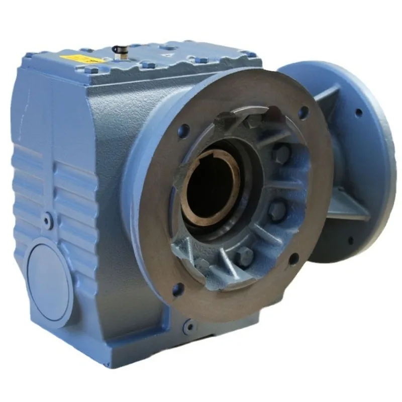 SAF77/87/97 Hardened Helical Gear Motor Gearbox Worm Reducer High Torque Low Noise Heavy Duty Industrial Transmission Equipment
SAF77/87/97 Hardened Helical Gear Motor Gearbox Worm Reducer High Torque Low Noise Heavy Duty Industrial Transmission Equipment