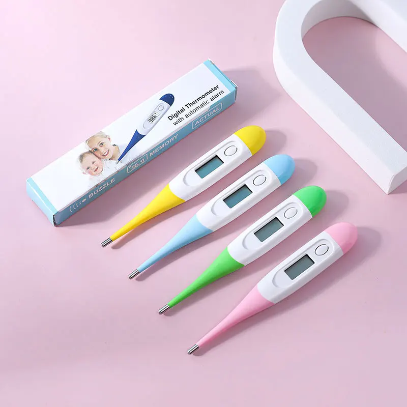 English Packaging Digital Display Electronic Thermometer Household Infant Soft Head Thermometer Infant Oral Thermometer
English Packaging Digital Display Electronic Thermometer Household Infant Soft Head Thermometer Infant Oral Thermometer