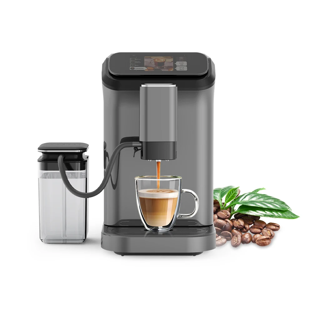 Mcilpoog WS-D5 Automatic Coffee Machine - Smart Wi-Fi , 12 Coffee Varieties, Touchscreen & Built-In Frother/1.5L Tank for Home
Mcilpoog WS-D5 Automatic Coffee Machine - Smart Wi-Fi , 12 Coffee Varieties, Touchscreen & Built-In Frother/1.5L Tank for Home