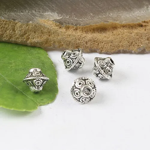 30pcs 7 x6mm,hole:1.2mm Tibetan silver color crafted textured spacer beads H0136
30pcs 7 x6mm,hole:1.2mm Tibetan silver color crafted textured spacer beads H0136