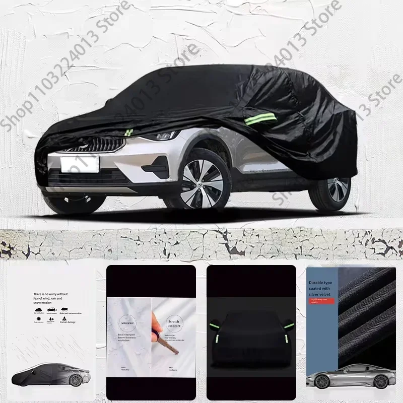 For Volvo XC40 Car cover Black outdoor fully covered with snow and UV protection waterproof Sun Shade Snow Rain Wind Resistant
For Volvo XC40 Car cover Black outdoor fully covered with snow and UV protection waterproof Sun Shade Snow Rain Wind Resistant