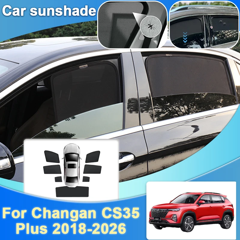 For Changan CS35 Plus 2018-2026 2019 2020 Anti-UV Shade Magnetic Mesh Sunshade Window Visor Sun Protection Auto Tool Accessories
For Changan CS35 Plus 2018-2026 2019 2020 Anti-UV Shade Magnetic Mesh Sunshade Window Visor Sun Protection Auto Tool Accessories