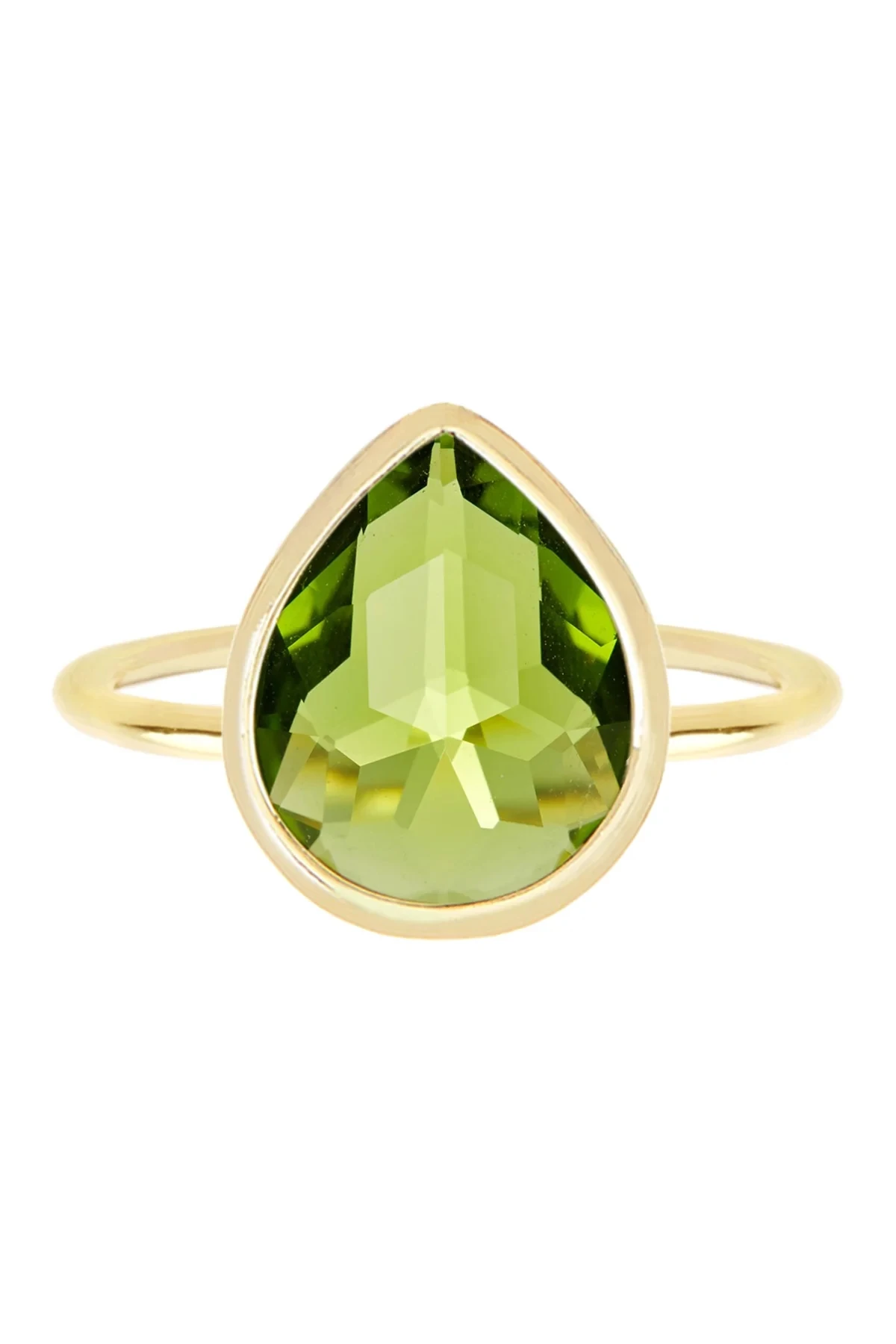 Fashion Tear-drop Shaped Peridot Crystal Ring 14K Gold Plated Pear Ring Jewelry for Party
Fashion Tear-drop Shaped Peridot Crystal Ring 14K Gold Plated Pear Ring Jewelry for Party