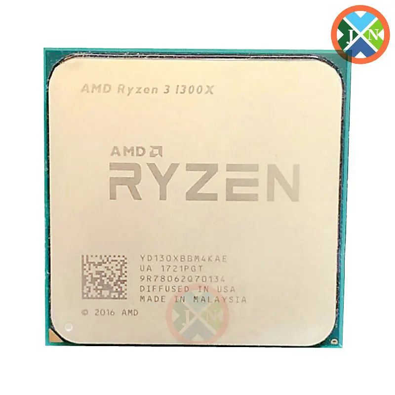 AMD Ryzen 3 1300X R3 1300X 3.5 GHz Quad-Core Quad-Thread CPU Processor YD130XBBM4KAE Socket AM4
AMD Ryzen 3 1300X R3 1300X 3.5 GHz Quad-Core Quad-Thread CPU Processor YD130XBBM4KAE Socket AM4