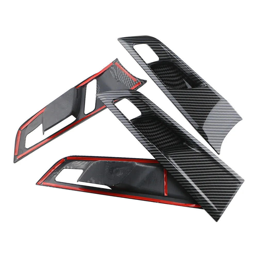 RHD Car Inner Door Handle Bowl Cover Trim 4pcs For MG4 EV MG 4 ELECTRIC 2022-2024 Imitation Carbon Fiber Interior Accessories
RHD Car Inner Door Handle Bowl Cover Trim 4pcs For MG4 EV MG 4 ELECTRIC 2022-2024 Imitation Carbon Fiber Interior Accessories
