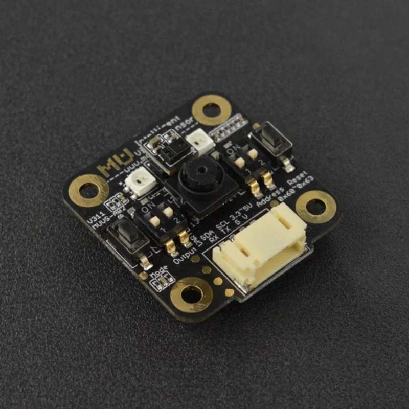 MU vision sensor 5v power supply identification sensor color detection, sphere detection human body detection card recognition
MU vision sensor 5v power supply identification sensor color detection, sphere detection human body detection card recognition