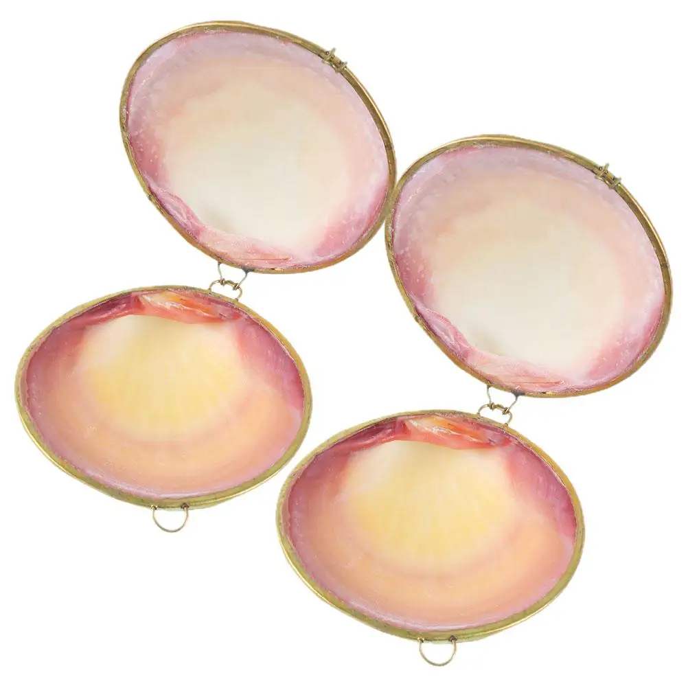 2Pcs Shell Jewelry Box Vintage Seashell Decorations Ring Dish Holder Metal Jewelry Boxes Coastal Keepsake Storage
2Pcs Shell Jewelry Box Vintage Seashell Decorations Ring Dish Holder Metal Jewelry Boxes Coastal Keepsake Storage