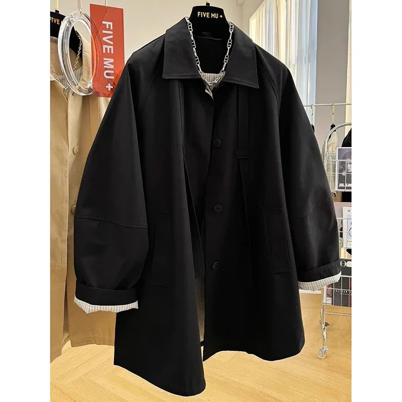 Spring New Trench Coat Women Fashion Long Sleeve Casual Mid Length Loose Female Jacket Single Breasted Windbreaker Female Tops
Spring New Trench Coat Women Fashion Long Sleeve Casual Mid Length Loose Female Jacket Single Breasted Windbreaker Female Tops