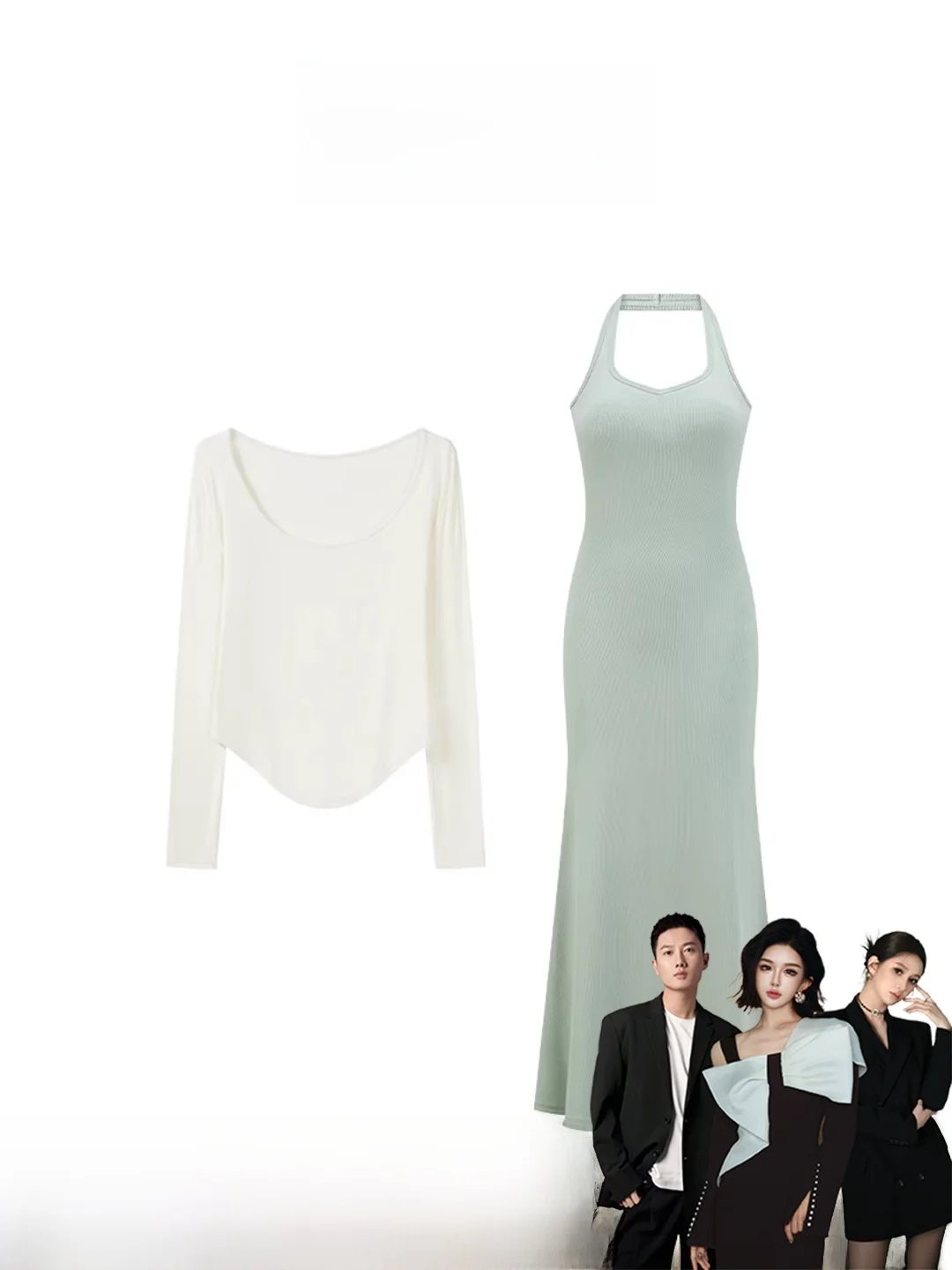 Huhu Select Women's round Neck T-Shirt Hanging Neck Backless Dress Lazy Casual Loose Fit Long Sleeve Soft Comfortable Set
Huhu Select Women's round Neck T-Shirt Hanging Neck Backless Dress Lazy Casual Loose Fit Long Sleeve Soft Comfortable Set