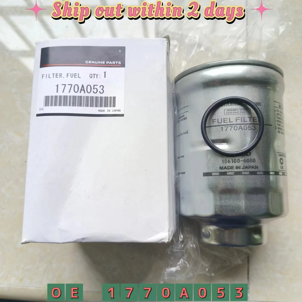 Auto Parts diesel filter For Mitsubishi Pajero 4M41 V98 V88 pickup L200 KA4 KB4 KH8 1770A053
Auto Parts diesel filter For Mitsubishi Pajero 4M41 V98 V88 pickup L200 KA4 KB4 KH8 1770A053