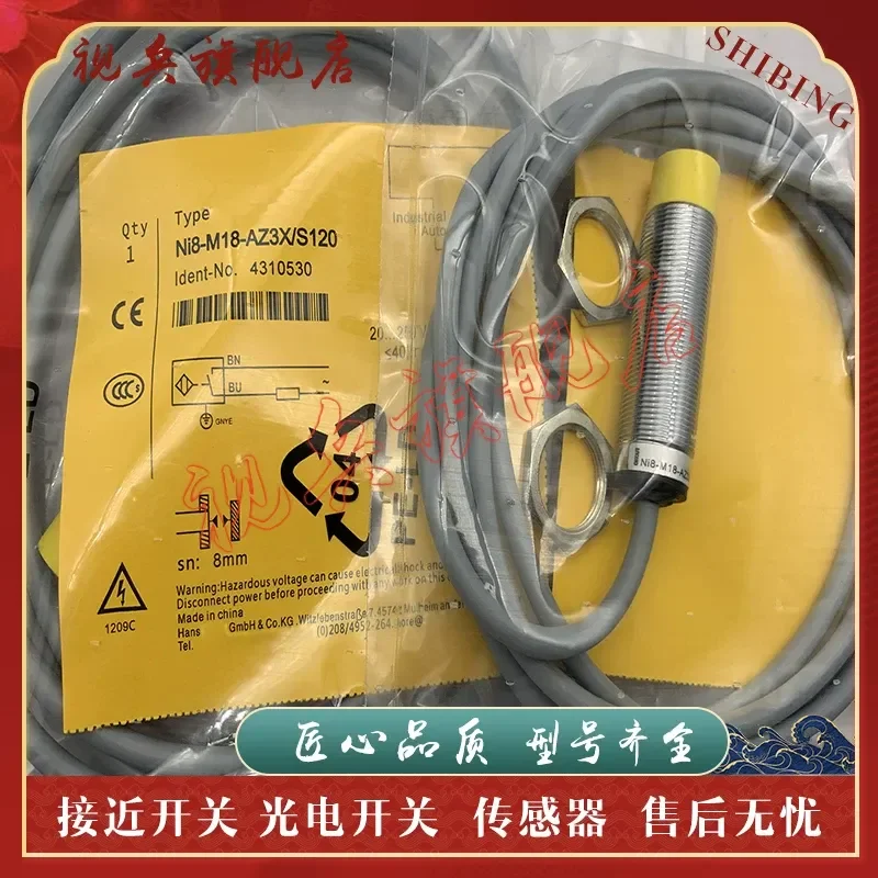 Proximity Switch Sensor for NI8-M18-AZ3X/S120 RZ3X New in Stock with Quality Assurance
Proximity Switch Sensor for NI8-M18-AZ3X/S120 RZ3X New in Stock with Quality Assurance