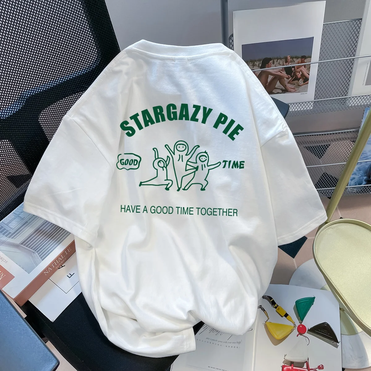 Loose Fit Cotton ort Sve T-irt Men's Vintage American Brand Summer Casual Print round Ne Top Youth Faion Trend
Loose Fit Cotton ort Sve T-irt Men's Vintage American Brand Summer Casual Print round Ne Top Youth Faion Trend