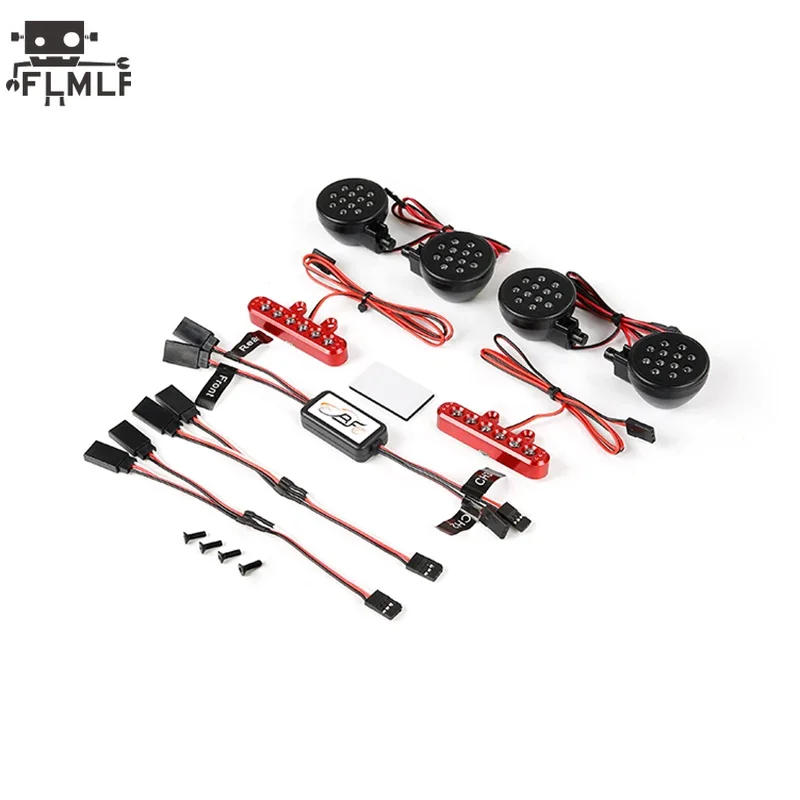 Front Headlight Lamp + Rear Light LED Light Set 2 Fit 1/5 RC CAR HPI ROFUN BAHA ROVAN KM BAJA 5T Toys Parts
Front Headlight Lamp + Rear Light LED Light Set 2 Fit 1/5 RC CAR HPI ROFUN BAHA ROVAN KM BAJA 5T Toys Parts