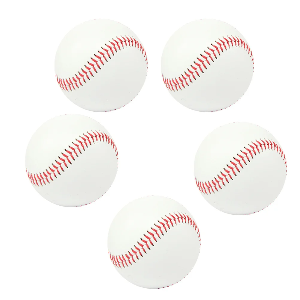 5 pcs No.9 Baseball Training Ball Pu Foam Soft Indoor Outdoor Practice Youth Adult Play Exercise Competition Team Sports
5 pcs No.9 Baseball Training Ball Pu Foam Soft Indoor Outdoor Practice Youth Adult Play Exercise Competition Team Sports